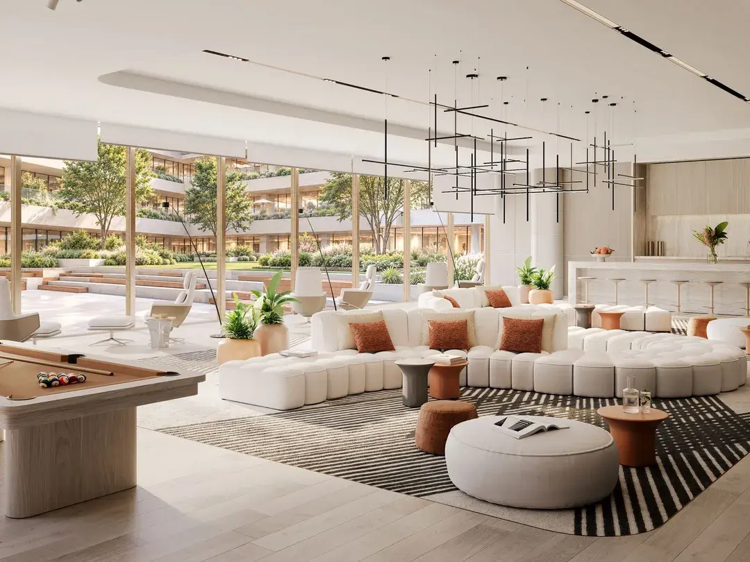 Business centre lounge